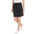 thumbnail image 3 of Hilary Radley Ladies' Pull-on Skirt, Black Camo Medium, 3 of 4