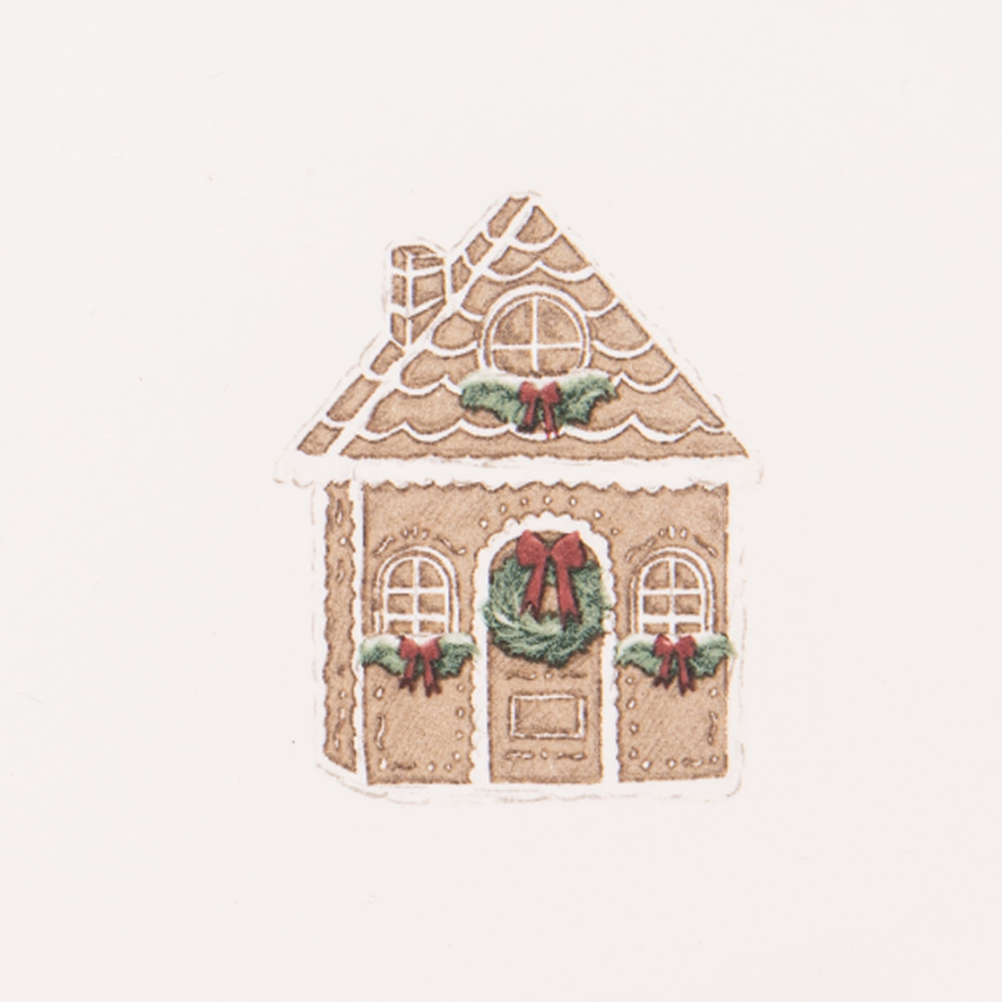 Holiday Time Assiette à apéritif en céramique, 19,3 cm, 1 pièce Assiette pour hors-d'oeuvre, céramique