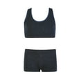 thumbnail image 5 of 6 Packs of Sofra Girls Seamless Sports Boyshorts Panty and Training Bra Sets (Style#1), 5 of 7