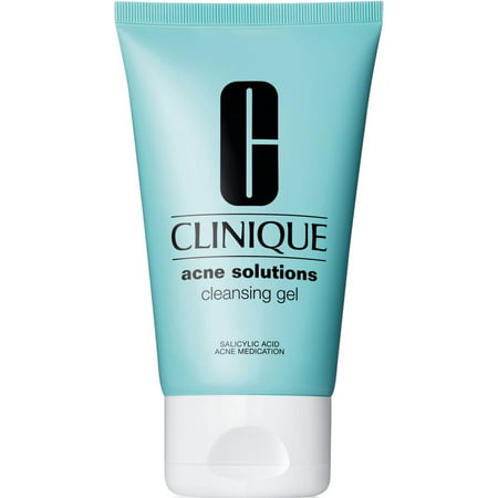 Clinique Acne Solutions Gel Facial Cleanser, 4.2 (Best Facial Cleanser For Acne And Anti Aging)