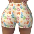 thumbnail image 2 of Fotbe Easter eggs Seamless Shorts, Womens Workout Shorts High Waist Stretch Booty Short for Gym/Yoga/Running/Biking-XX-Large-XX-Large, 2 of 8