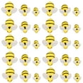 thumbnail image 5 of YOSADIER Glowing Resin Bee Decorations Yellow 50Pcs for Phone Cases, 5 of 8