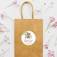 thumbnail image 2 of Koyal Wholesale Kids Party Favor Thank You For Celebrating With Us Stickers, Round Woodland Animals Birthday Stickers, 2 of 5