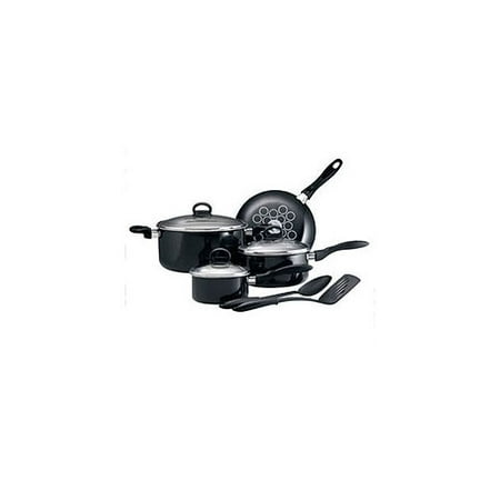 Silverstone Black 9-Piece Nonstick Cookware Set, 13946