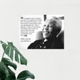 thumbnail image 3 of Triumph Over Fear Courage Nelson Mandela Quote Black and White Photograph Typography Unframed Wall Art Print Poster Home Decor, 3 of 4