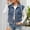9#Blue, variant on Ftwytp Womens Winter Coats Jean Jacket Women Oversized Women's Plus Size Coats and Jackets Sleeveless Coat Women's Fashion Spring Summer Hatless Jacket