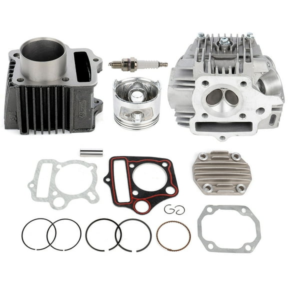 cciyu Top End Rebuild Kit Cylinder Piston Rings and Gasket fit 1978-1985 for Honda ATC70 ,1971-1983 for Honda C70 ,1969-1972 for Honda CL70 ,2011-2012 for Honda CRF70F Cylinder Head