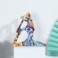 thumbnail image 3 of 2 piezas Yoga estiramiento estatua escultura figurita escritorio coche artesanía, 3 of 8