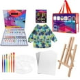 thumbnail image 1 of Xihbxyly Juego de Pintura Acrílica de 24 Colores, Pigmentos Vibrantes, Diseño Portátil y Práctico, Apto para Múltiples Superficies, Proyectos de Manualidades, Arte Mural Diy, 39 Piezas, Incluye Cabal, 1 of 1