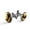 Color 4, variant on Men's Classic Stainless Steel, Green Camouflage Skull Pattern Cufflinks Business Wedding Shirts, Black