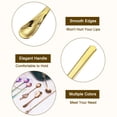 thumbnail image 3 of 4uds Cuchara Mezclar Acero Inoxidable Unique Bargains Cuchara Bebida Revolver 7,6 Pulgadas Oro, 3 of 6