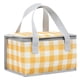 thumbnail image 1 of Bolsa térmica para almuerzo de camping con doble cremallera para picnic de camping (amarilla), 1 of 3