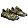 thumbnail image 6 of Peace Sign Hippie Imagine All The People Living Life In Peace Shoes Sneakers Black Size 8, 6 of 7