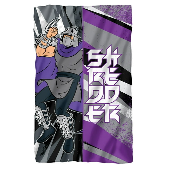 TMNT Blanket, 36"x58" TMNT Shredder Fleece Blanket