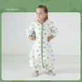 thumbnail image 2 of Baby Rompers Girl Baby Toddler Toddler Sleep Sack with Feet Cartoon Print Soft Pajama Lightweight Baby Wearable Blanket for Walkers Baby Boy Rompers Green 5.5 Years-7 Years, 2 of 6