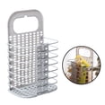 thumbnail image 3 of Foldable Laundry Basket Wall Mounted Clothes Storage Basket Portable Washing Clothes Hamper PP Washing Basket, 3 of 8