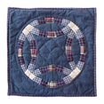 thumbnail image 1 of Patch Magic TPBDWR Bleu Dbl Anneau de Mariage-Jeter Oreiller 16 x 16 Po., 1 of 1
