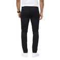 thumbnail image 3 of Access Men's Basic Casual Uniform Comfort Stretch Chino Pants (Black, 28x30), 3 of 8