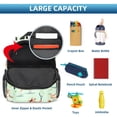 thumbnail image 5 of Tennis Airport Backpack Preppy Cute Mini Shoulder School Backpack Lightweight with Adjustable Shoulder Strap Large Capacity Printed Design, 5 of 6