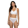 thumbnail image 4 of Vanity Fair Radiant Collection Women's 360 Comfort Hi-Cut Brief Underwear, 3-Pack, Sizes S-5XL, 4 of 12