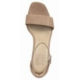 thumbnail image 4 of Naturalizer Women's Joy Heeled Sandals Gingersnap Brown Suede 12M, 4 of 5
