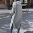 thumbnail image 6 of Winter Dresses for Women 2025 Fall Outfits for Women 2025 Winter Hooded Sports Plus Fleece Hoodie Casual Long-Sleeved Zipper Coat, 6 of 9