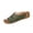 Army Green, variant on Women's Platform Sandals Wedge Chunky Heel Slip-on Comfort Slides Summer Dressy Casual Open Toe Walking Slipper Shoes