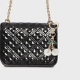 thumbnail image 2 of Unique Bargains Fashion Crystal Cherry Handbag Charm Transparent 1 Pc, 2 of 5