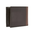 thumbnail image 5 of Tommy Hilfiger Two Tone Brown Smooth Stitch Leather Bifold Passcase Wallet, 5 of 7