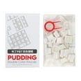 thumbnail image 2 of PBT Pudding 108 Keys Translucent Backlit Keycap Set for mechanical keyboard, White, 2 of 8