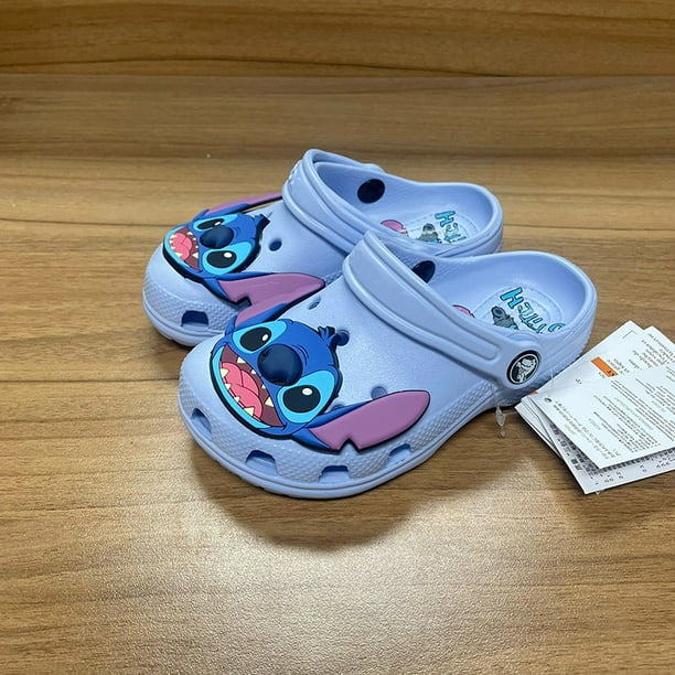 Miniso Stitch - Sandalias para exteriores con dibujos animados de anime, impermeables, informales, transpirables, para niños, regalo