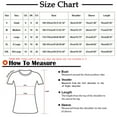 thumbnail image 3 of LEEYNEER Womens Summer Tops Loose Fit Casual V- Neck Hide Belly Short Sleeve T-Shirts Cute Flowy Tunic Blouses, 3 of 7