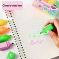thumbnail image 6 of LYINGF Color Highlighter, 4 Colors Available Color Marker Pen Set, 10ml Highlighters Assorted Colors Pack of Highlighters 1ml, Highlighters, Smear and Bleed Resistant, Long-Lasting and Won't Dry Out, 6 of 7