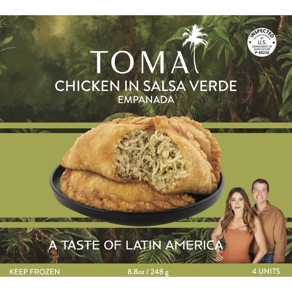 TOMA Chicken in Salsa Verde Empanadas 4ct
