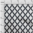 thumbnail image 2 of oneOone Rayon White Fabric Geometric Sewing Craft Projects Fabric Prints By Yard 56 Inch Wide, 2 of 5