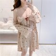 thumbnail image 1 of Pijama femenino con tirantes, conjunto de dos piezas con almohadilla para el pecho, pijama de fresas, servicio a domicilio, lencería pijama de Navidad, 1 of 4