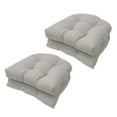 Guiexla 2 Pcs Outdoor Chair Cushions Waterproof UShaped Overstuffed