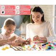 thumbnail image 4 of 4810pcs Clay Flat Beads Polymer Clay Beads 20 Colours 6mm Round Clay Spacer Beads Heishi Clay Beads For Jewellery, 4 of 5