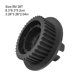 thumbnail image 4 of Eigraketly 38T 5M cinturón monopatín eléctrico ruedas poleas Cog DIY actualización modificación PC fibra Motor engranaje accesorio profesional Bicicletas eléctricas Eigraketly OD026832-00, 4 of 6