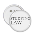 thumbnail image 1 of Short Phrase Studying Law Round Pins Badge Button Emblem Accessory Decoration 5pcs, 1 of 2
