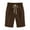 `Brown, variant on Htigea Linen Beach Vacation Shorts for Women Dressy Casual Summer Outfits 2025 Comfy Trendy Clothing Blue,2XL