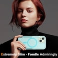 thumbnail image 6 of for iPhone 15 Case Compatible with MagSafe,[Support  Charging][10FT  Grade Shockproof] iPhone 15 Phone Case with 2 Tempered Glass Screen Protectors (KTZ-Teal), 6 of 14