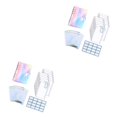 thumbnail image 1 of Injueey 6 Rings A6 Notebook Binder Loose Folder Budgeting Expense Saving Leaf Color 2piezas, 1 of 1
