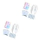 thumbnail image 1 of Cateissary 6 Rings A6 Notebook Binder Loose Saving Budgeting Leaf Folder Expense Color 2piezas, 1 of 1