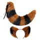 thumbnail image 3 of Orejas de Zorro de Anime Colco Juguetes de Peluche Accesorios de Diadema Sombreros Marrón Negro, 3 of 7