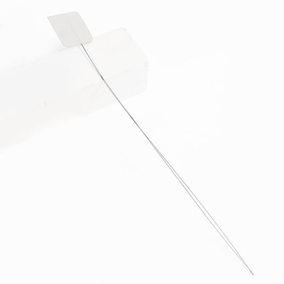 LEORX Portable Threader White Steel Wire for Beading and Sewing Projects 10Pcs