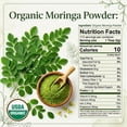 thumbnail image 2 of SPICY ORGANIC Moringa Powder (Moringa Oleifera) - 100% USDA Organic- Non- GMO Moringa Leaves Powder. Perfect for Use in Smoothies, Oatmeal, Tea, and a Myriad of Other Culinary Creations - 16 Oz., 2 of 9