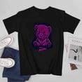 thumbnail image 4 of Cute Little Bear T-shirt Pink Teddy Bear T-shirt Oversized tees Unisex tees Trendy t-shirt, 4 of 5