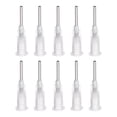thumbnail image 1 of Unique Bargains Blunt Tip Dispensing Needle for Liquid Glue Gun, 16G 1/2', 10 Pack (Transparent), 1 of 7