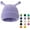 Purple, variant on Cute Little Monster LED Knit Beanie, 2024 Winter Funny Knitted Hat, Cute Glowing Little Monster Knit Hat for Women Girl